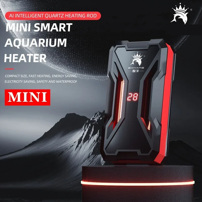 Fish Tank Heater - 25-200W Su Altı Akvaryum Isıtıcısı, Sabit