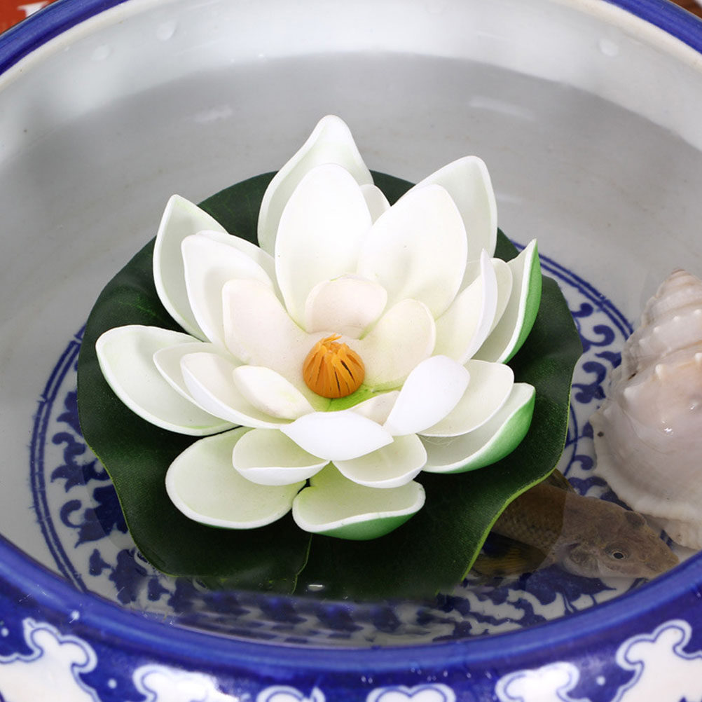 8 Adet Yapay Lotus Çiçeği, Yüz - Aquarium Plants incelemesi ve fiyatı