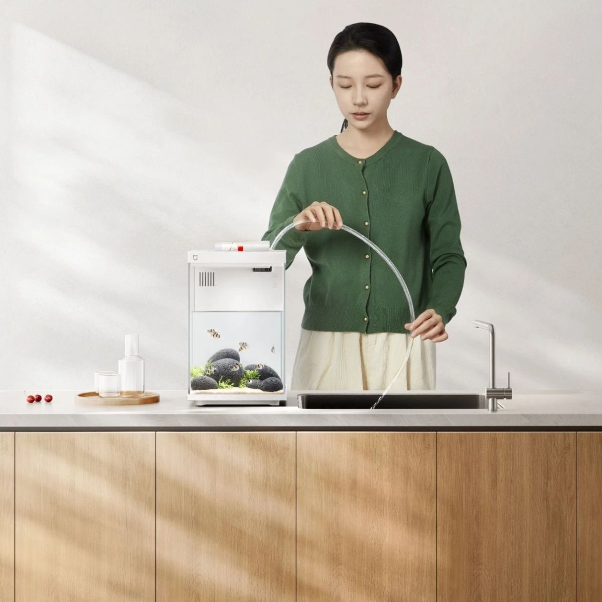 Mijia Akıllı Masaüstü Akvaryum - Xiaomi Aquarium Fish Tank incelemesi ve fiyatı