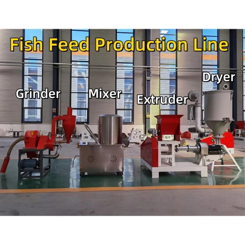 Tam Otomatik Balık Yemi Ekstrü - Fish Food incelemesi ve fiyatı