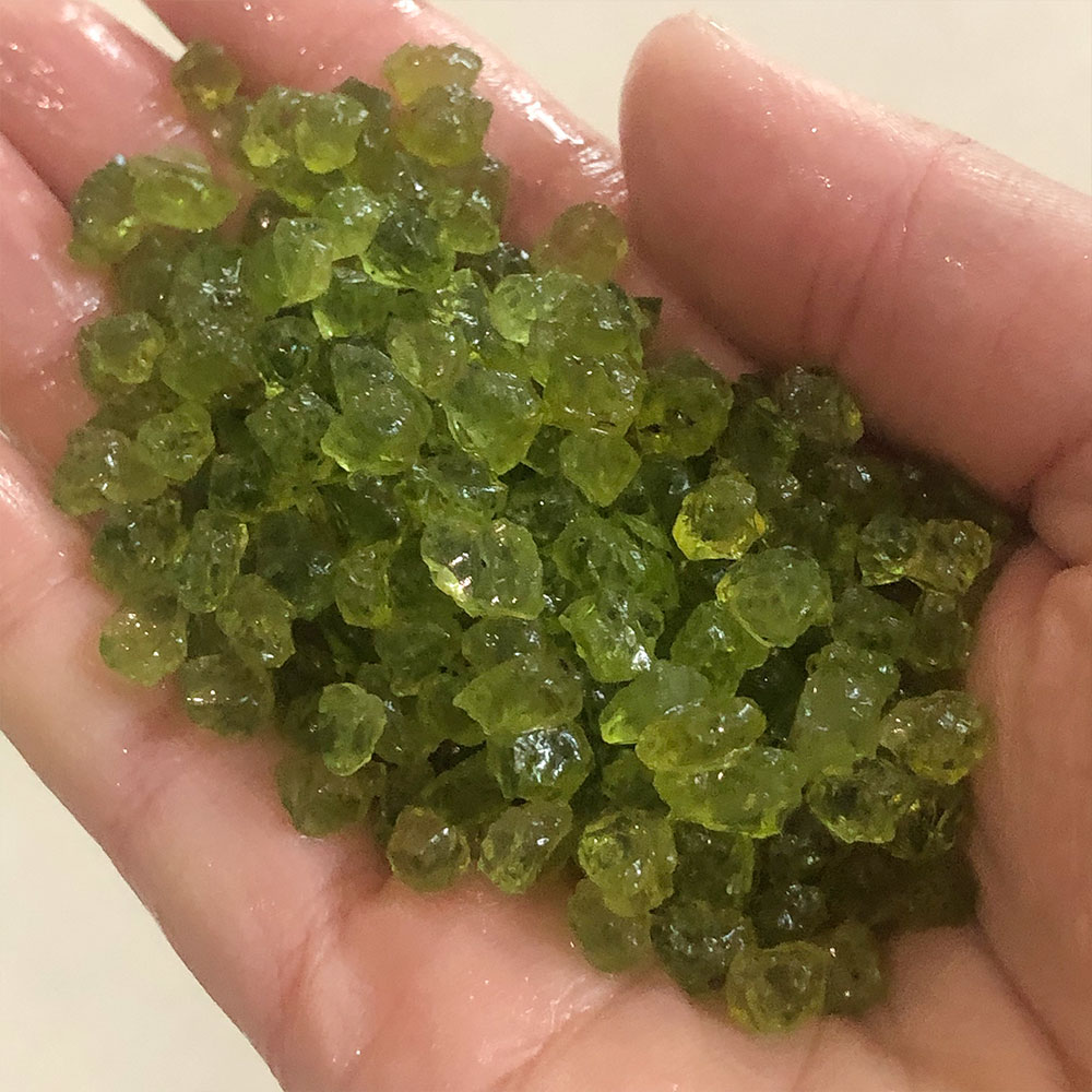 20 g/paket Doğal Peridot Olivi - Fish Tank Gravel incelemesi ve fiyatı