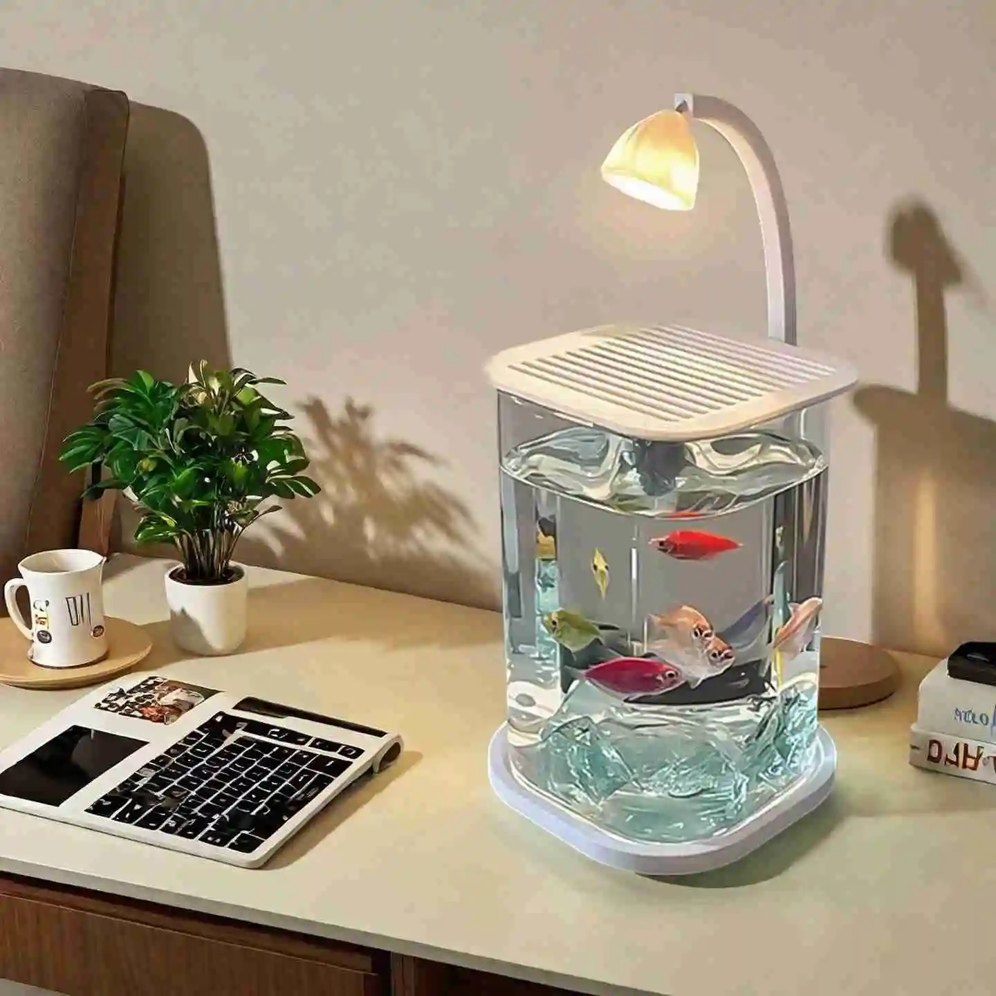 Mini Betta Balığı Cam Akvaryum - Betta Fish Tank incelemesi ve fiyatı
